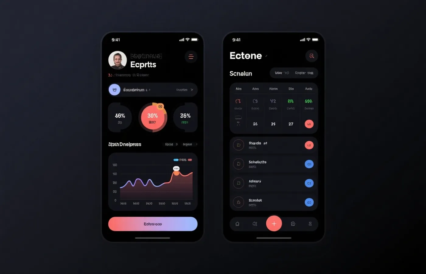 App 界面：数据与赛程